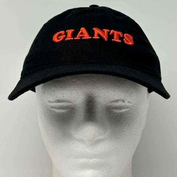 San Francisco Giants Womens Dad Hat Baseball Cap New Era Strapback 6 Panel Black - Picture 2 of 9